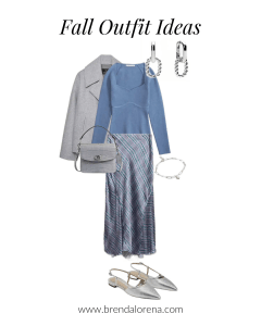 long denim skirt outfit ideas